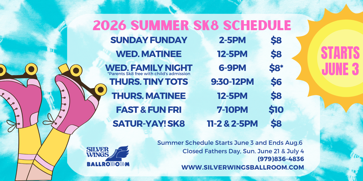 2026 summer Sk8 schedule digital